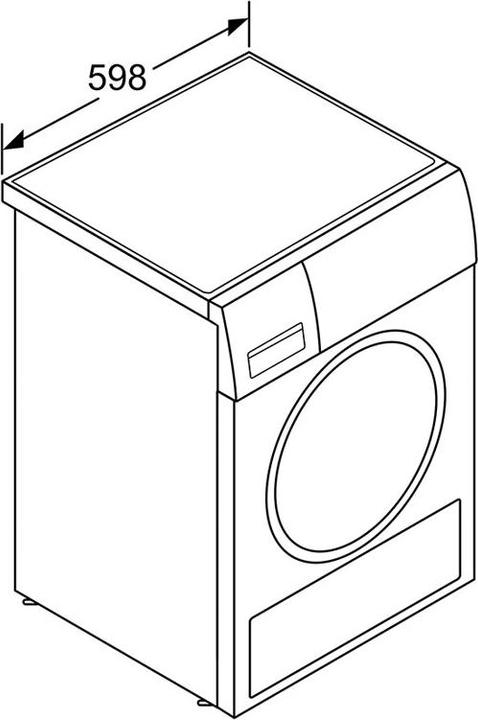 Actual product image Bosch Hausgeräte WQG233C0CH (8 kg, Right, CH plug)