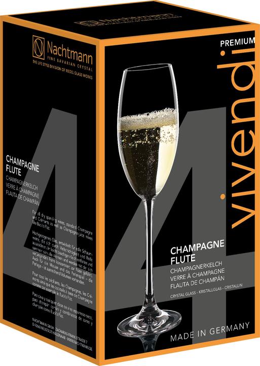 Productafbeelding Nachtmann Vivendi Champagnebekers Set van 4 (27.20 cl, 4 Bril, Champagneglazen)
