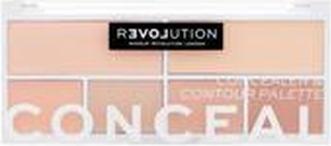 Actual product image Makeup Revolution Conceal Me Concealer & Contour Palette Concealer - Concealer 11.2 g -