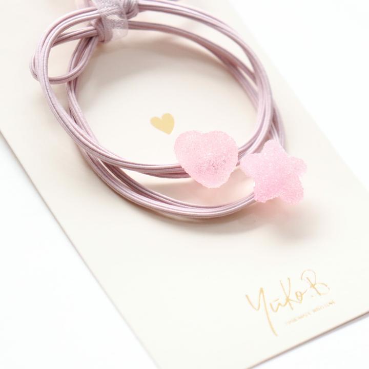 Immagine prodotto Yuko.B Cuore e stella (Elastico per capelli)