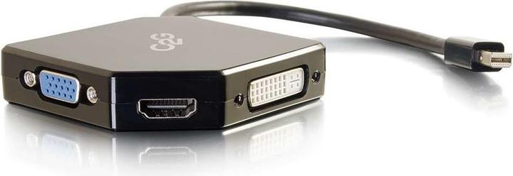 C2G Mini DisplayPort to HDMI, VGA, or DVI Adapter Converter (HDMI, VGA, DVI, 8.30 cm)