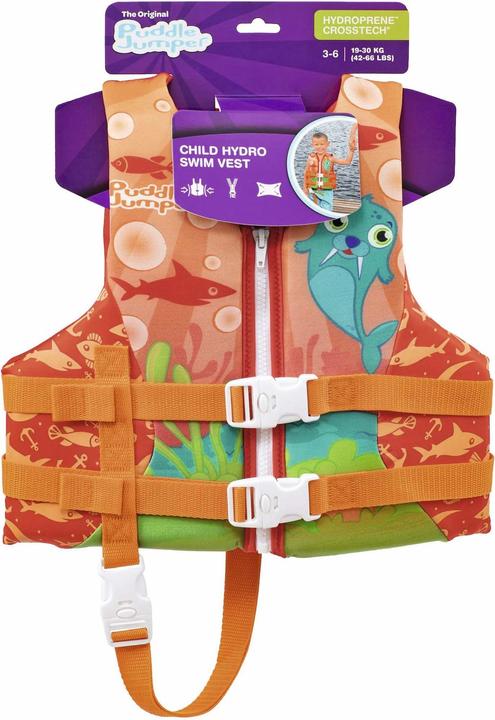 Image du produit Bestway Puddle Jumper® Gilet de sauvetage morse avec housse textile, 3-6 ans (30-60 kg)