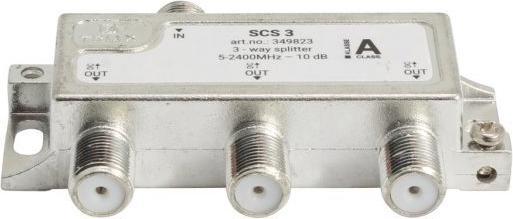Actual product image Triax SCS 3 F-distributor 5-2400 MHz DC (Cords)