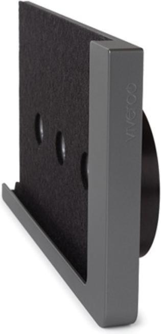 Actual product image Viveroo Premium-Wandhalterung - f?r iPad? Mini 4&5 - Dark Steel (Dunkelgrau)
