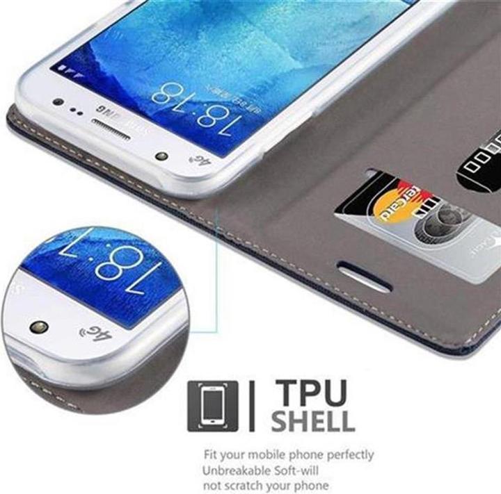 Produktbild Cadorabo Book Jeans Optik Cover (Samsung Galaxy J5 (2015))
