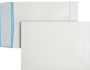 Produktbild Posthorn Faltentaschen C4 oF/hk weiss 130g fadenverstärkt Pack 125 Stk (125 x)