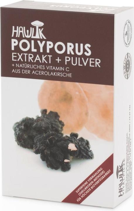 Actual product image Hawlik Polyporus extract + powder capsule (60 Piece, Capsules, 59 g)