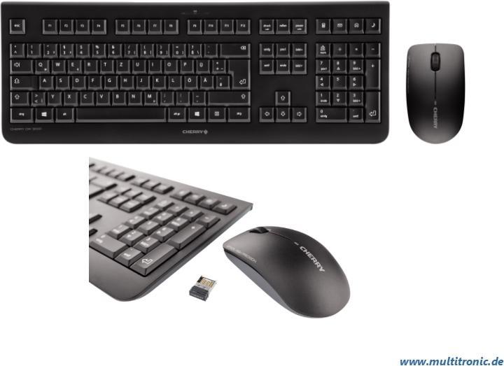 Actual product image CHERRY DW 3000 (DE, Wireless)
