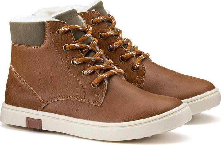 Actual product image La Redoute Collections Lined ankle boots with zipper (29)