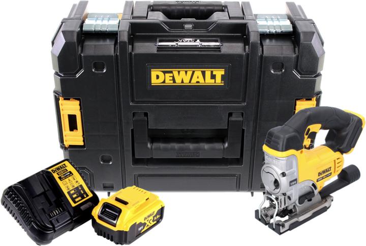 Actual product image DeWalt DCS 331 P1 Battery jigsaw 18 V + 1x battery 5.0 Ah + charger + TSTAK
