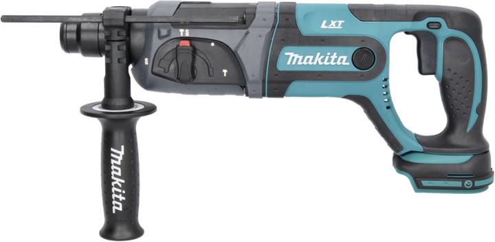 Actual product image Makita DHR 241 RFJ Cordless Rotary Hammer SDS-Plus 18V + 2x Batteries 3.0 Ah + 1x Fast Charger DC 18 (Rechargeable battery operated)
