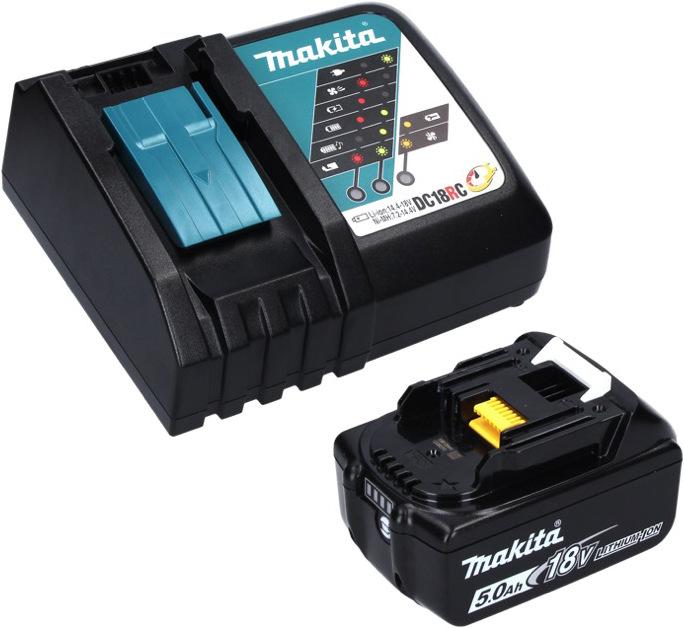 Produktbild Makita DJR 187 RT1K Akku Reciprosäge 18 V Brushless + 1x Akku 5,0 Ah + Ladegerät + Koffer