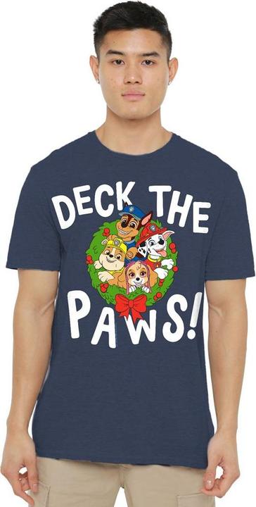 Image du produit Paw Patrol - T-shirt DECK THE PAWS - Adulte (XXL)