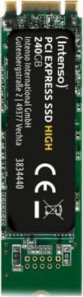 Actual product image Intenso 3834440 (240 GB, M.2 2280)