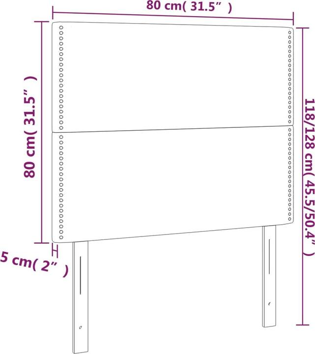 Produktbild VidaXL Thorn (200 x 5 x 88 cm)