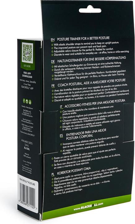 Immagine prodotto Blackroll Postura Xl/Xxl