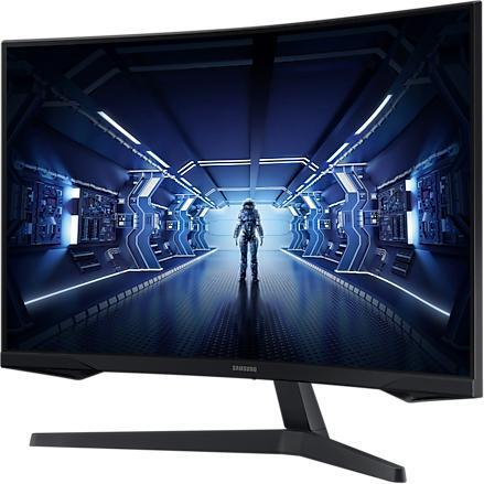 Actual product image Samsung C27G55TQWU 27IN QHD 144HZ 1MS (2560 x 1440 pixels, 26.77")