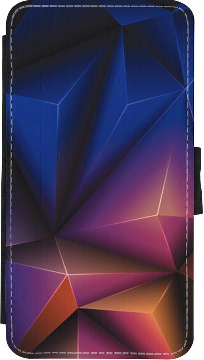 Image du produit PhoneLook Coque Wallet noir Abstract Triangles (Apple iPhone X)