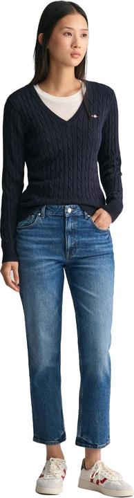Image du produit GANT Stretch Cotton Cable V-Neck (L)
