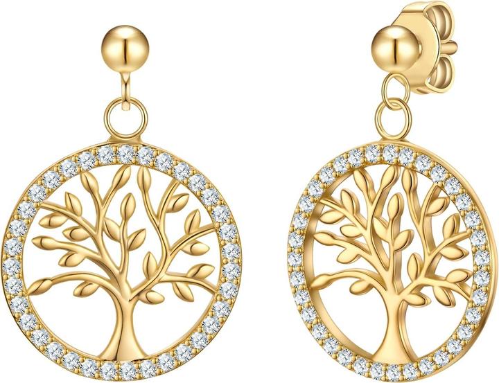 Immagine prodotto Rafaela Donata Orecchini da donna albero della vita in argento sterling - 35320 (Argento)