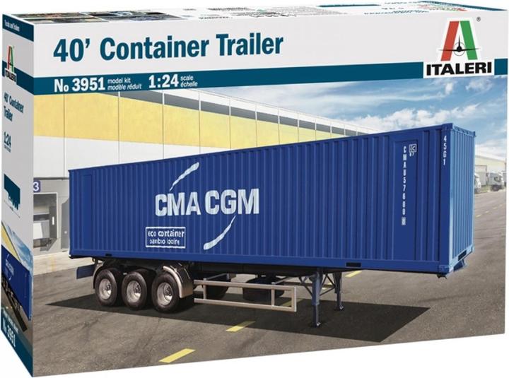 Produktbild 1:24 Container Auflieger 40Ft
