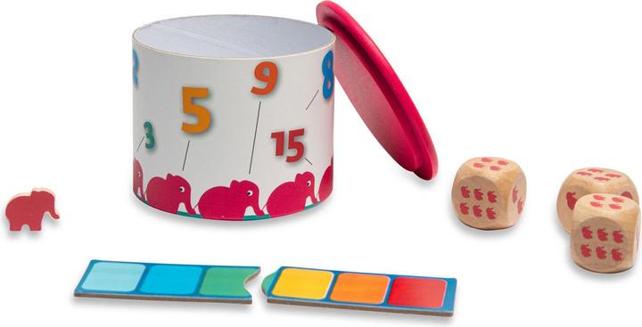 Produktbild BS Spiel 'Pinke Elefanten' (Deutsch, Französisch, Italienisch, Englisch)
