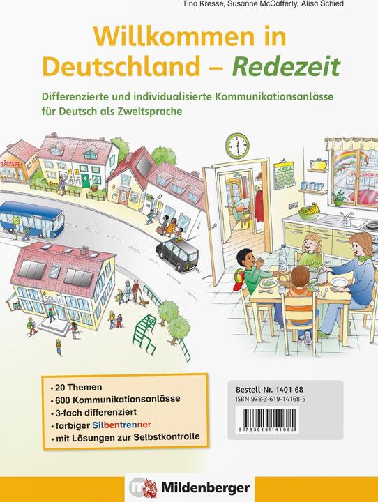 Image du produit Willkommen in Deutschland - Redezeit (Allemand, Cresson jaune, Susanne McCafferty, Alisa Schied, 2022)