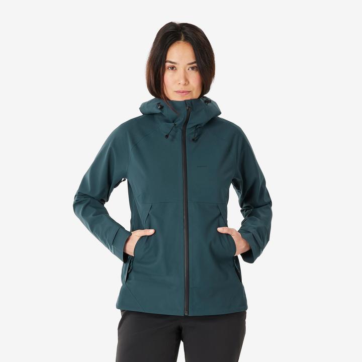 Image du produit Quechua Veste de randonnée femme, MH500 vert (M)