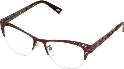Actual product image Loewe Unisex Adult VLW444M510A57 Eyeglass Frames Shiny Brown 55