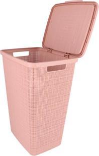 Produktbild Curver Jute Wäschekorb mit Deckel 58L Rose Dawn (58 l)