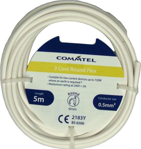 Immagine prodotto Commtel 3 Core Round Flex 0.5mm2 (5 m)