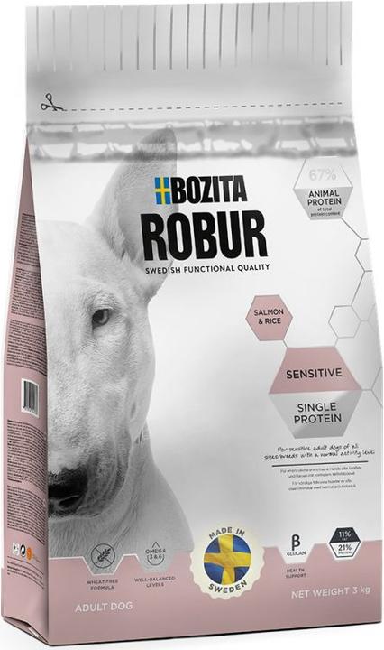 Produktbild Bozita Dog Robur Sensitive Single Protein Salmon (Adult, 1 Stk., 3000 g)