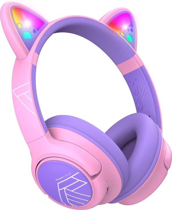 Actual product image PolarPro PowerLocus Bobo Cat Ears Wireless Headphones for Kids