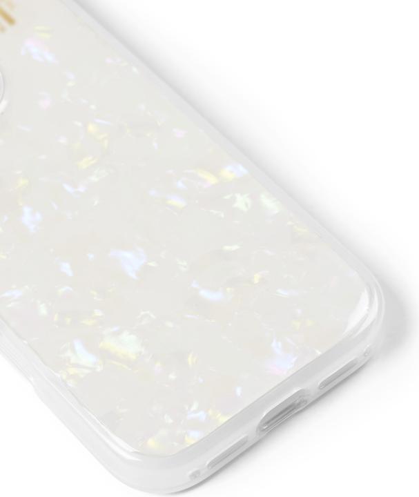 Produktbild iDeal Of Sweden iPhone 16 Pro Pearlized Case - White (Apple iPhone 16 Pro)