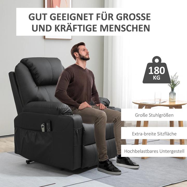 Produktbild Homcom Massagesessel mit Liegefunktion
