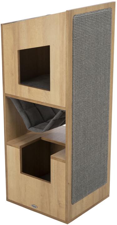 Trixie Cat Tower (105 cm, Grau, Braun)