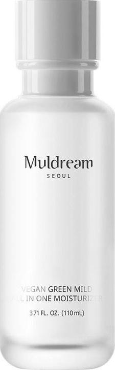 Actual product image Muldream vegan green mild all in one moisturizer (110 ml, 24h cream)