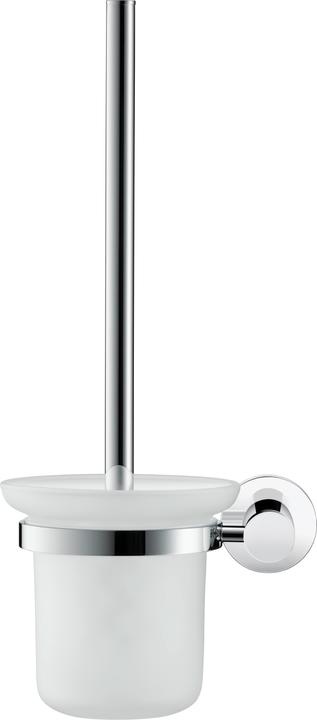 Image du produit Duravit Ensemble brosse D-CODE pour montage mural, verre chromé mat