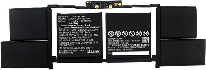 Immagine prodotto CoreParts MBXAP-BA0070 Batteria di ricambio per notebook (6 Celle, 7300 mAh)