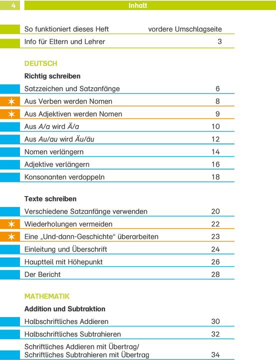 Immagine prodotto Die Lern-Helden Deutsch, Mathe und Englisch - Die wichtigsten Themen 3. Kl (Tedesco, 2018)