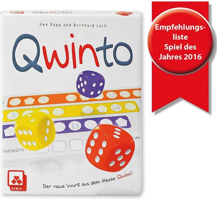 Immagine prodotto NSV Qwinto (Tedesco, Francese, Italiano, Inglese)