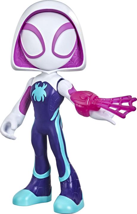 Actual product image Hasbro Spidey and His Amazing Friends Super-sized Ghost Spider Action Figure, Superhero Toy For