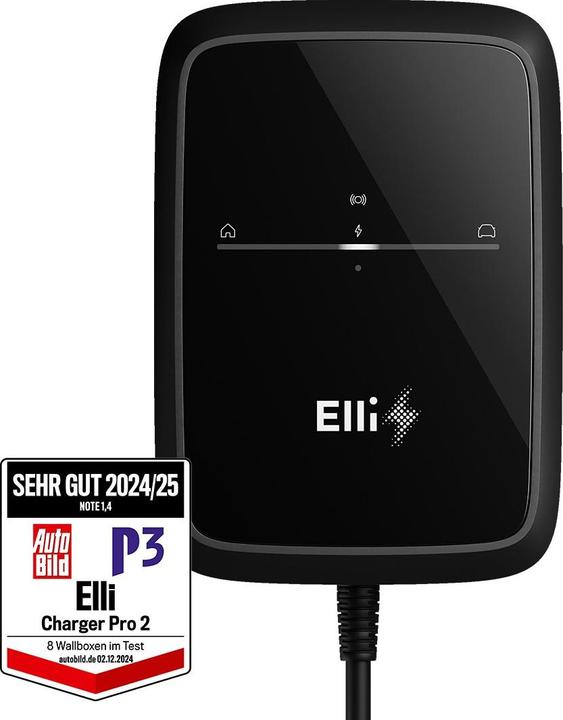 Produktbild Elli Charger 2 Pro 139915007 Wallbox (Typ 2, 22 kW)