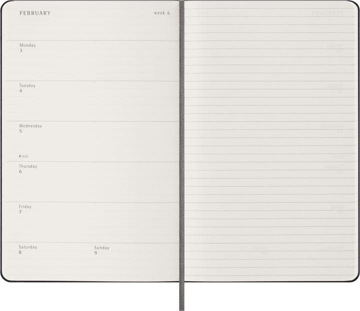 Image du produit Moleskine Calendrier de notes (A5, Anglais)