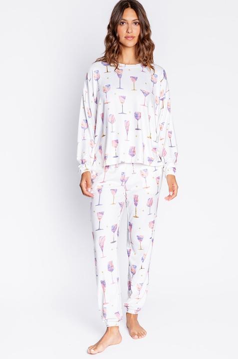 Produktbild Pj Salvage Pyjamaoberteil IT’S A WINEFUL LIFE (XL)