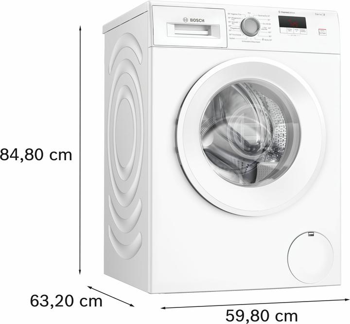Immagine prodotto Bosch Hausgeräte WGE0241H (7 kg, A sinistra)
