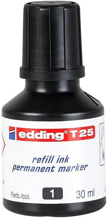 Edding Ricarica doccia T25 (Inchiostro di ricarica del marcatore, Nero)