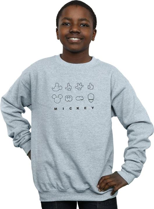 Immagine prodotto Disney Mickey Mouse Deconstructed Felpa Ragazzi (152, 158)