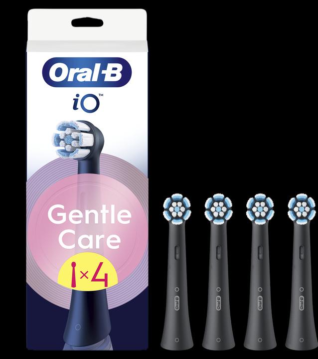 Produktbild Oral-B iO RB SBF-4 GentleCare Black 4-pack