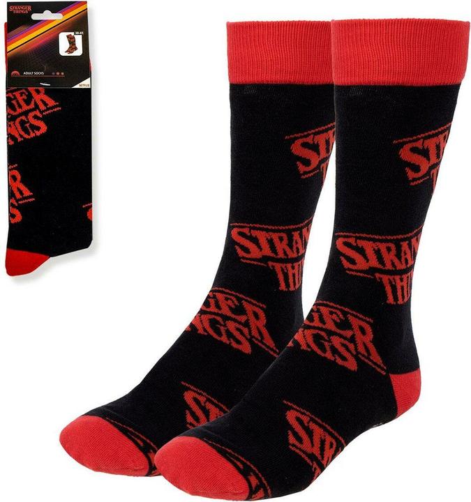 Produktbild Cerdá Stranger Things Socken Logo 38-45 (Einzelpack, 38 - 45)